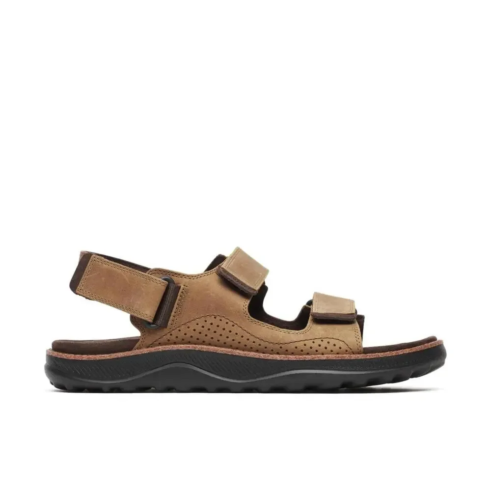 Merrell Cove J00003392 Sandals Mens US 12 Brown Leather Adjustable Strap SHOP698